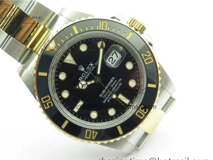 41mm 126613 LN YG Bracelet SS YG Dial Best Black SS Maker BP Edition Submariner on 0226